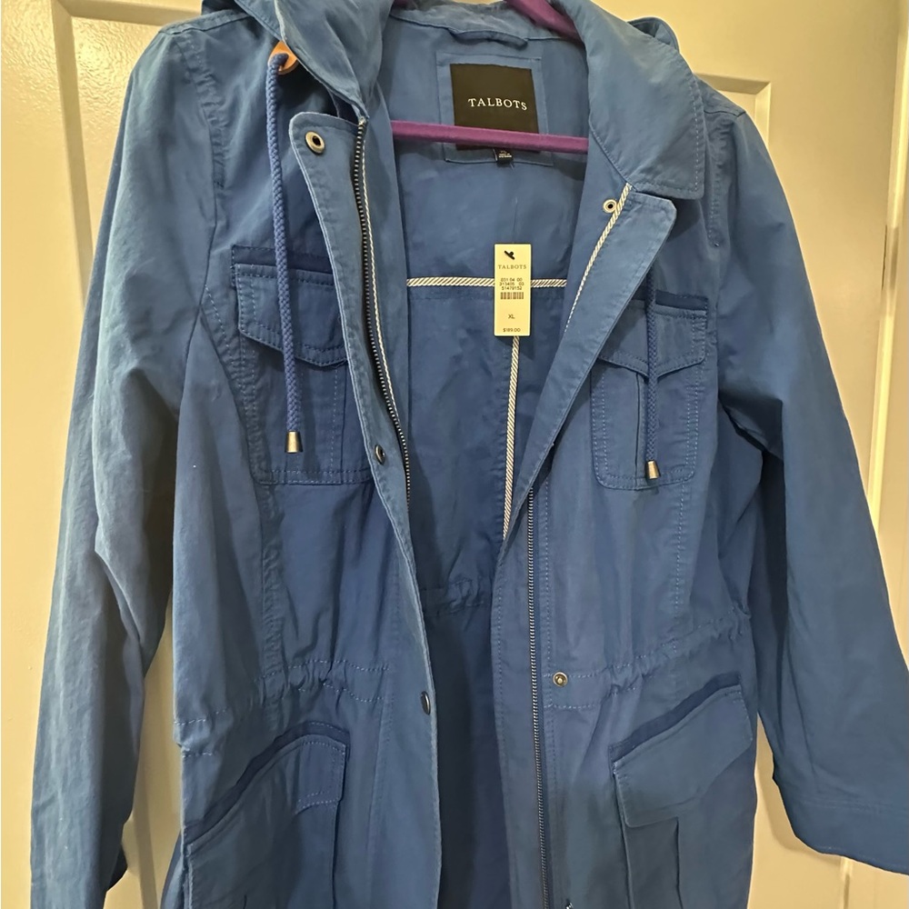 Talbots Women's Blue Jacket NWT size XL - Picture 5 of 5